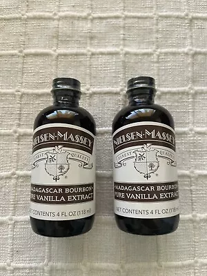 Nielsen-Massey Vanillas Madagascar Bourbon Pure Vanilla Extract 4 Oz SEALED • $29