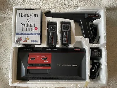 SEGA The Master System Video Game Console Accessories Games In Original Box • $250