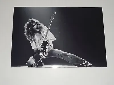 Eddie Van Halen 1st Headliner Tour '78 With Guitar On Stage Poster 19  X 13  • $29.99