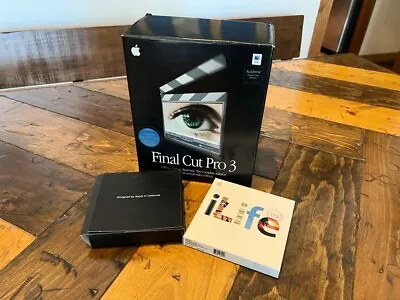 Vintage Apple Software! Final Cut 3 ILife IWork Logic Leopard 10.5 • $68