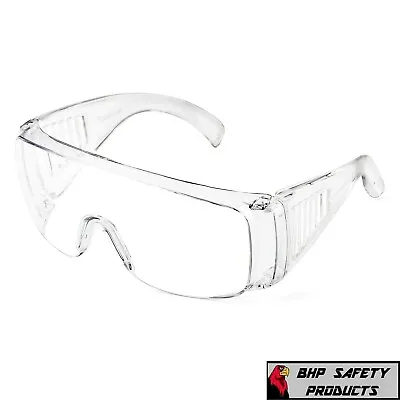 Clear Vented Safety Goggles Glasses For Work Lab Outdoor Eye Protection (1 Pair) • $6.50