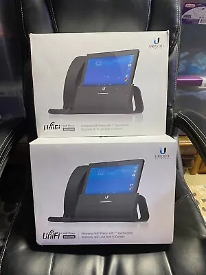 NEW In BOX Ubiquiti UniFi VoIP Phone UVP-Executive With Touchscreen Camera Etc • $100