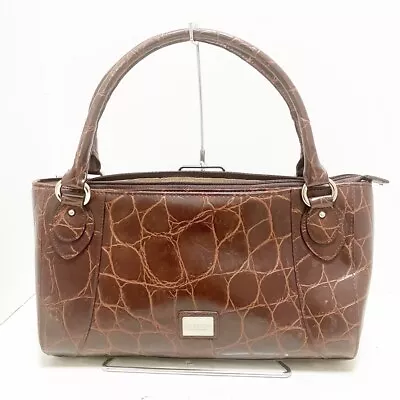 Auth LANVIN COLLECTION - Dark Brown Leather Handbag • £50.12