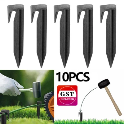 $6.39 • Buy 10PC Tent Pegs Ground Camping Stakes Sand Outdoor Nail Tent Stakes Heavy Duty