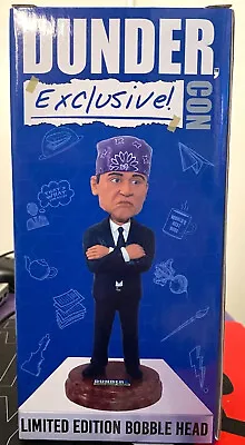 The Office DUNDER CON Exclusive Prison Mike BobbleHead Limited Edition NIB SGA • $69.75