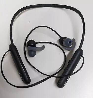 Sony+ Active Wireless In-Ear Earbud Headphones - Black • $17.99