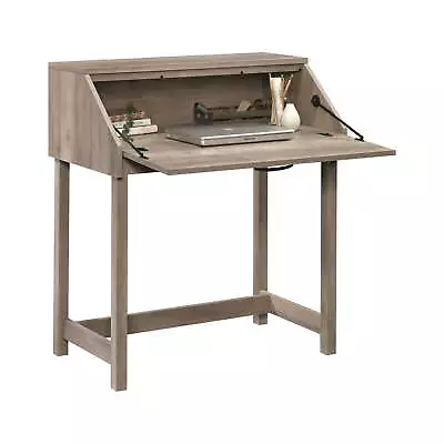 Modern Farmhouse Secretary Desk PC Table Workstation Desk Rustic Gray Finish • $212.32