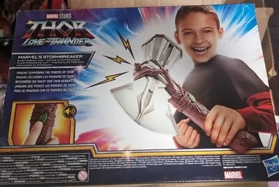Marvel Studios’ Thor: Love And Thunder Marvel’s Stormbreaker Electronic Axe Toy • £13.99