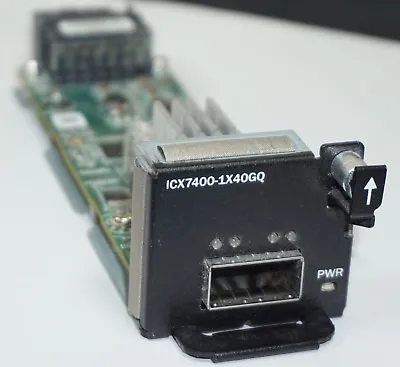 Brocade ICX7400-1X40GQ 1-Port 40 GbE QSFP Module • $8