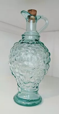 Vintage Vetreria Etrusca Glass Mod Dep Cruet Spout Grape 200ml Made In Italy • $19.99