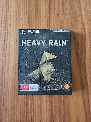 Heavy Rain Special Edition PS3 PlayStation 3 PAL Exclusive Video Game Rare • $40