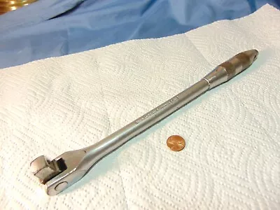 Vintage BILLINGS Vitalloy 12.5 Inch S-1112 Flex Head Breaker Bar 1/2  Drive USA • $12.99