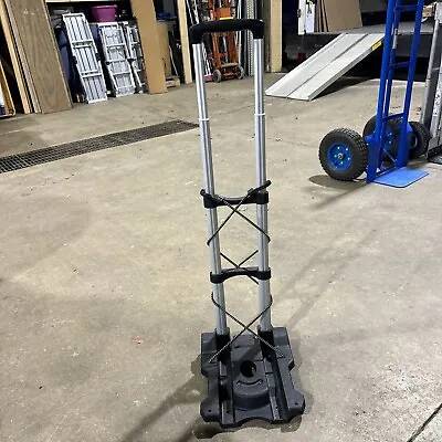 Folding Hand Truck Trolley Luggage Cart Dolly Portable Compact Travel • $20.99