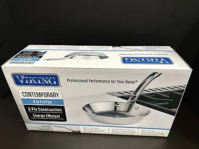 New/NWT Viking Contemporary 3-Ply Stainless Steel 8-Inch Fry Pan • $45