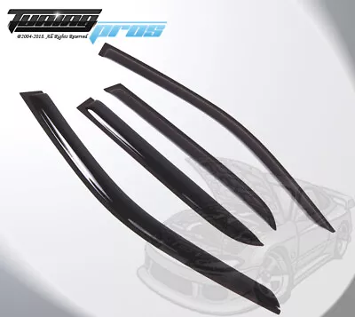 For Mercedes-Benz ML350 ML500 2012-2015 Black Window Rain Guards Visor 4pcs Set • $50.68