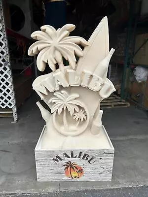 Pre-Owned Malibu Rum Sandcastle Over Sized Statue 6ft Store Display • $1494.99