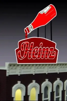 Miller Engineering Light Works USA 1081 Heinz Ketchup Billboard O S & HO • $43.75