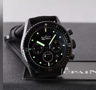 Blancpain Fifty Fathoms Bathyscaphe Chronograph Men's Watch 5200-0130-B52A • $9200