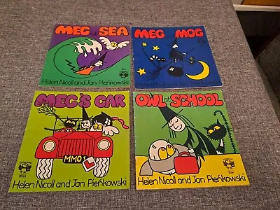 4 X Meg And Mog Books By Pienkowski Jan • £4