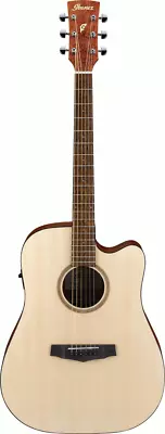 Ibanez PF10CE OPN Acoustic-Electric Guitar (Open Pore Natural) • $418.95