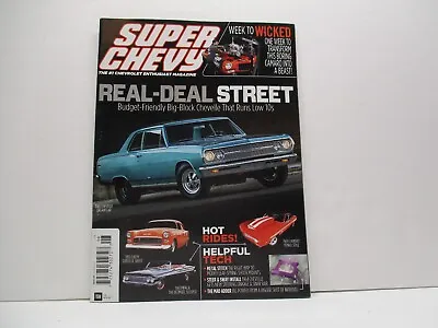 $8.99 • Buy Aug. 2017 Super  Chevy  Magazine Car Parts Rod Race Dodge Ford Vintage  Chevy