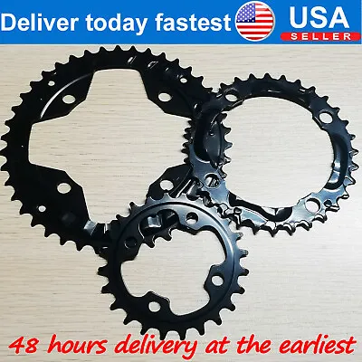 22t 24t 32t 42t 44t 64/104BCD Single/Double/Triple Bike Chain Rings Fit Shimano • $13.70