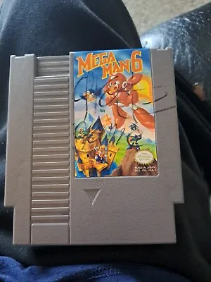 Mega Man 6 Nintendo NES 1994 Game Cart Only Tested! Works! • $53