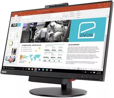 $119.99 • Buy Lenovo FRU01YY005 TIO24 Gen 3 24  Monitor FHD Webcam Speaker M Series Tiny PC