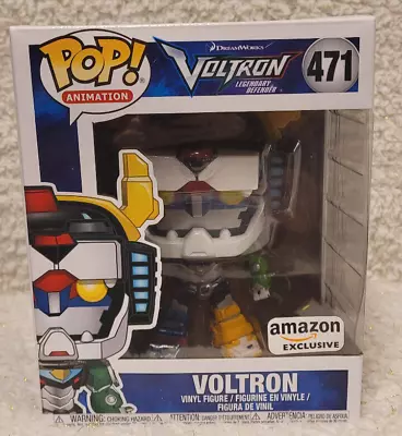 GENUINE Funko Pop 6  Voltron Legendary Defender #471 - Amazon Exclusive - NEW • $19.99