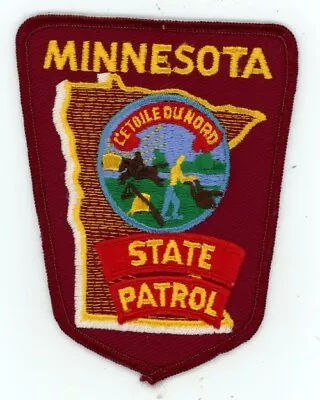 Minnesota Mn State Patrol Nice Shoulder Patch Police Sheriff • $5.99