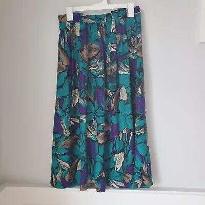 Vintage  Cristina  High  Waist  Ruffle  Hen Midi Skirt Size 9. • $10