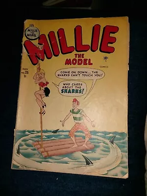 Millie The Model #25 Timely Comics 1950 Dan Decarlo Good Girl Art Golden Age Key • $109.96