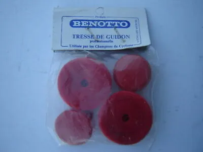 Benotto Cello Tape For Handlebars - Red + White - Nos - Nip • $28.68
