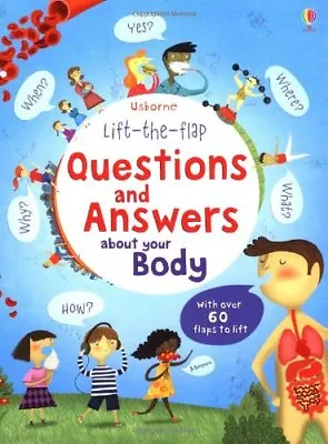 Lift The Flap Questions & Answers About Your Body (Usborne Lift-the-Flap-Books) • £2.78