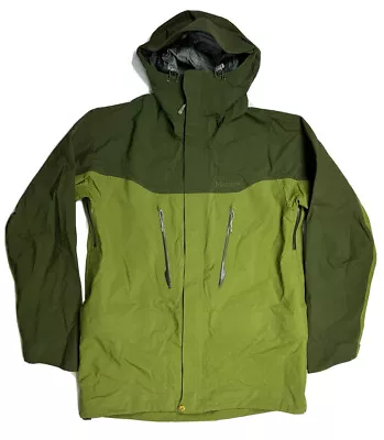 Marmot Alpinist Jacket GORE-TEX® Pro Shell Size M Green • $199.95