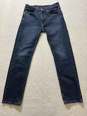 Levis 505 Jeans Mens 34 X 34 Stretch Denim Dark Wash Red Tab • $19.99