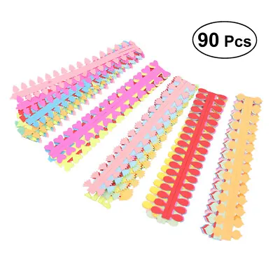 90Pcs Paper Crafts Quilling Diy Quilling Strips Paper Strips • £8.49