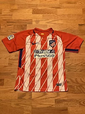 2017 FIFA Athletico Madrid Las Cruces #8 Trade Plus 500 Footy Jersey Adult Small • $25.22