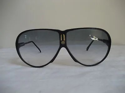 Vintage Aviator Marlboro Black Plastic Frame Sunglasses • $65