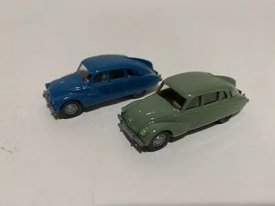 Wiking HO Scale Vintage Two Tatra Sedans • $11.99