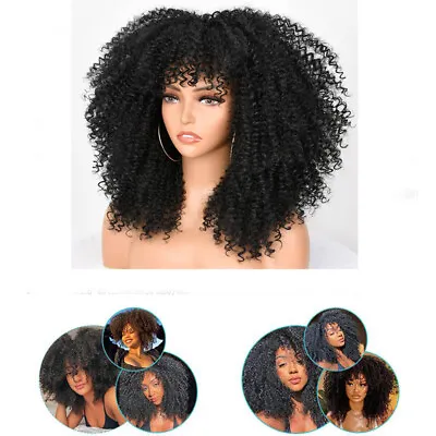 Cosplay Lolita For Black Women 16''Short Hair Wigs • £16.86