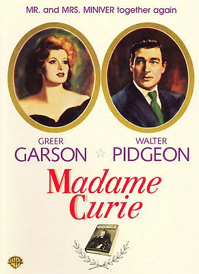 Madame Curie DVD Region 1 • £1.50