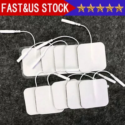 40 TENS Electrode Pads EMS Replacement Unit 7000 3000 2x2 Muscle Stimulator BULK • $7.99