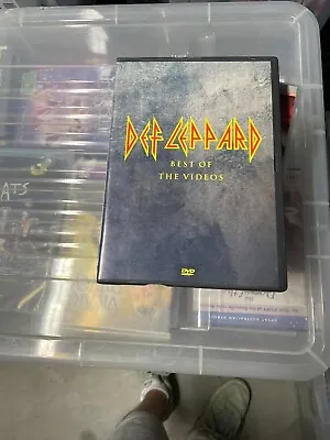 Def Leppard: Best Of The Videos Very Good Condition Dvd T313 • $47.88