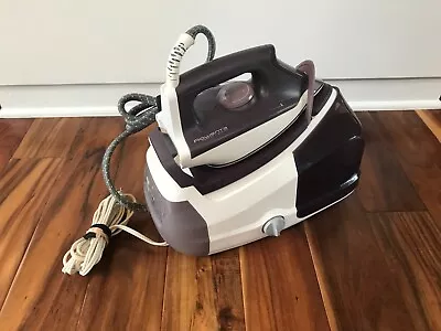 ROWENTA Perfect Steam Iron DG8520 Microsteam Eco Energy Steam Station Purple • $124.99