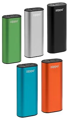 Zippo Rechargeable Heat Bank 3 / 6 Hours Hand Warmer Power Bank Odourless • £27.50