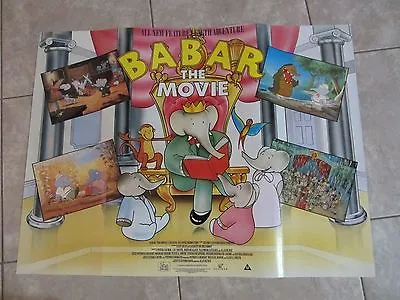 Babar The Movie Poster - Babar The Elephant Poster • $24.99