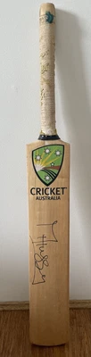 $75 • Buy Michael Hussey Signed Cricket Bat (full Size)