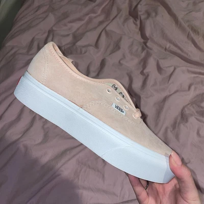 $50 • Buy Vans Suede Platform Lace Up