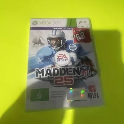 Madden NFL 25 - Microsoft Xbox 360 PAL 1989 2014 • $5.95